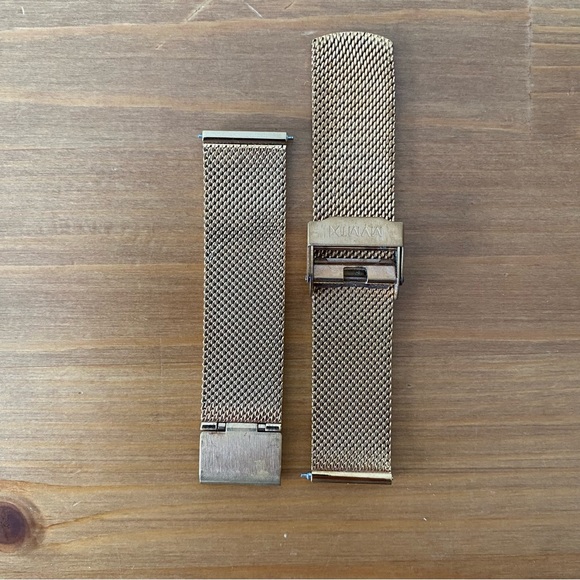 MVMT rose gold mesh watch band / strap - Picture 1 of 2